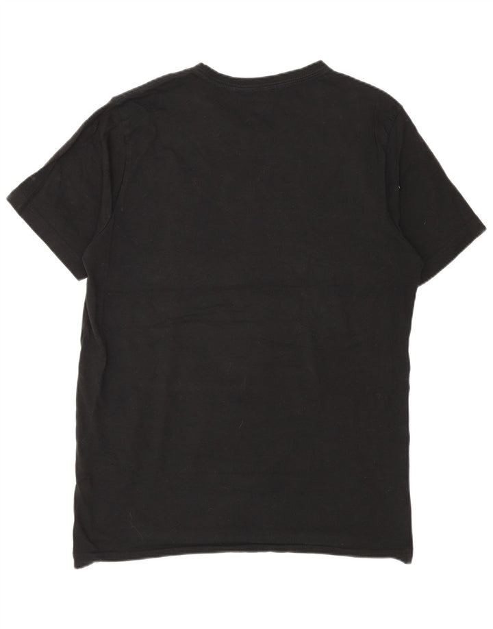 Puma Mens Graphic T-Shirt Top Medium Black