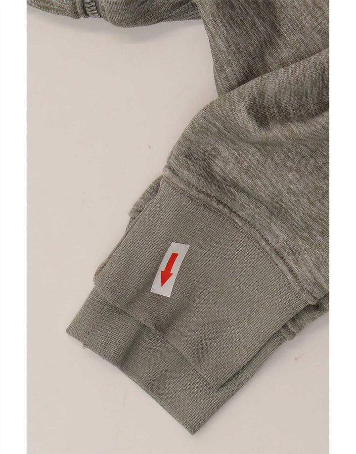 Jordan Mens Zip Hoodie Sweater Medium Grey Polyester
