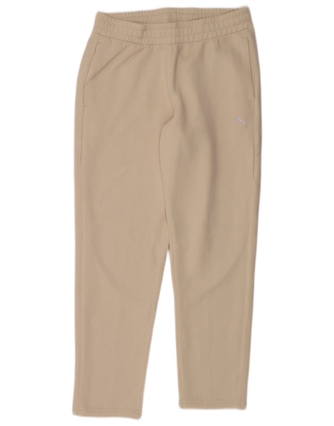 PUMA Mens Tracksuit Trousers Medium  Beige Cotton