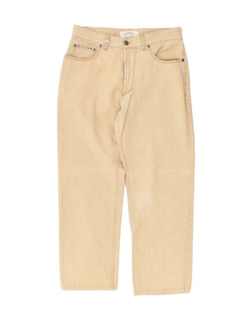 CAMEL Mens Straight Jeans W32 L26 Beige Cotton Vintage Camel and Second-Hand Camel from Messina Hembry 