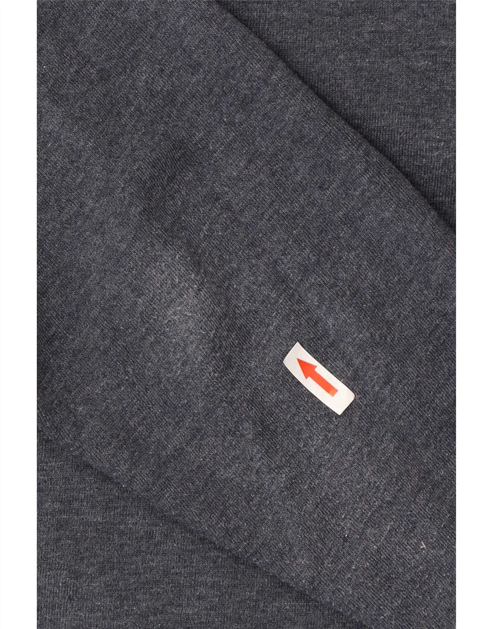 Tommy Hilfiger Mens Regular Fit Sweatshirt Jumper Large Navy Blue Cotton