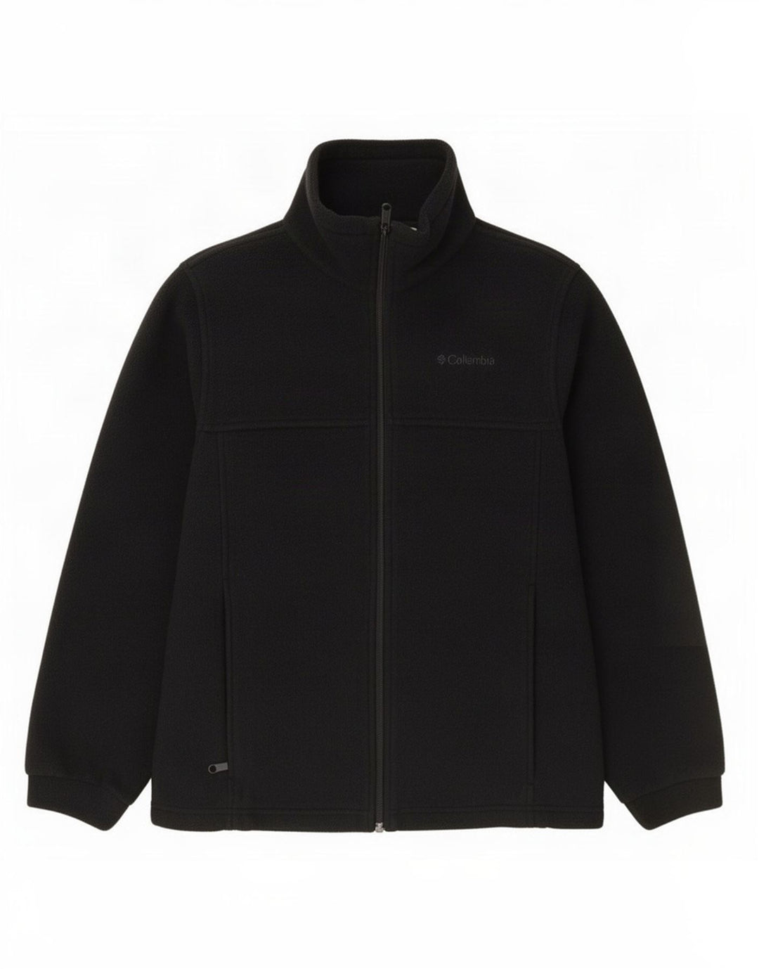 Columbia Girls Fleece Jacket 12-13 Years Black Polyester
