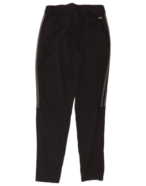 Adidas Womens Aeroready Tracksuit Trousers UK 14 Medium Black Polyester