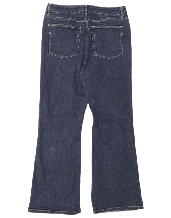 MINT VELVET Womens Bootcut Jeans UK 14 Medium W30 L28  Navy Blue Cotton