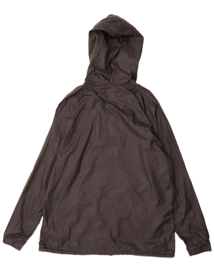 Adidas Womens Hooded Rain Jacket UK 18 XL Black Polyester