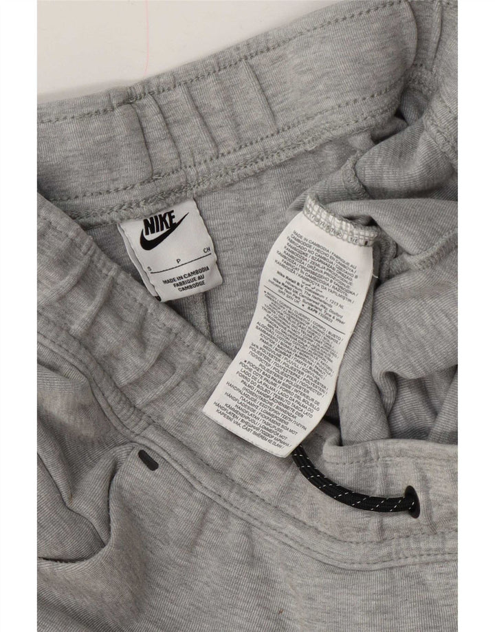 Nike Mens Tracksuit Trousers Joggers Small Grey Flecked Cotton