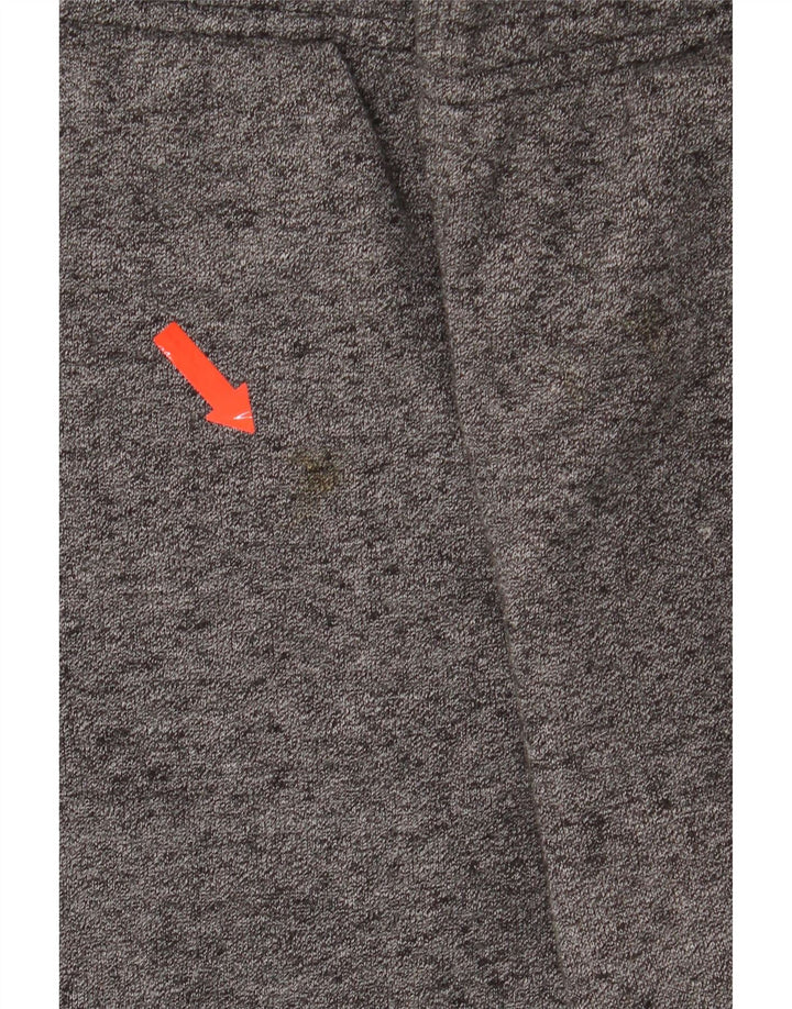 Champion Mens Graphic Tracksuit Trousers Joggers Small Grey Colourblock