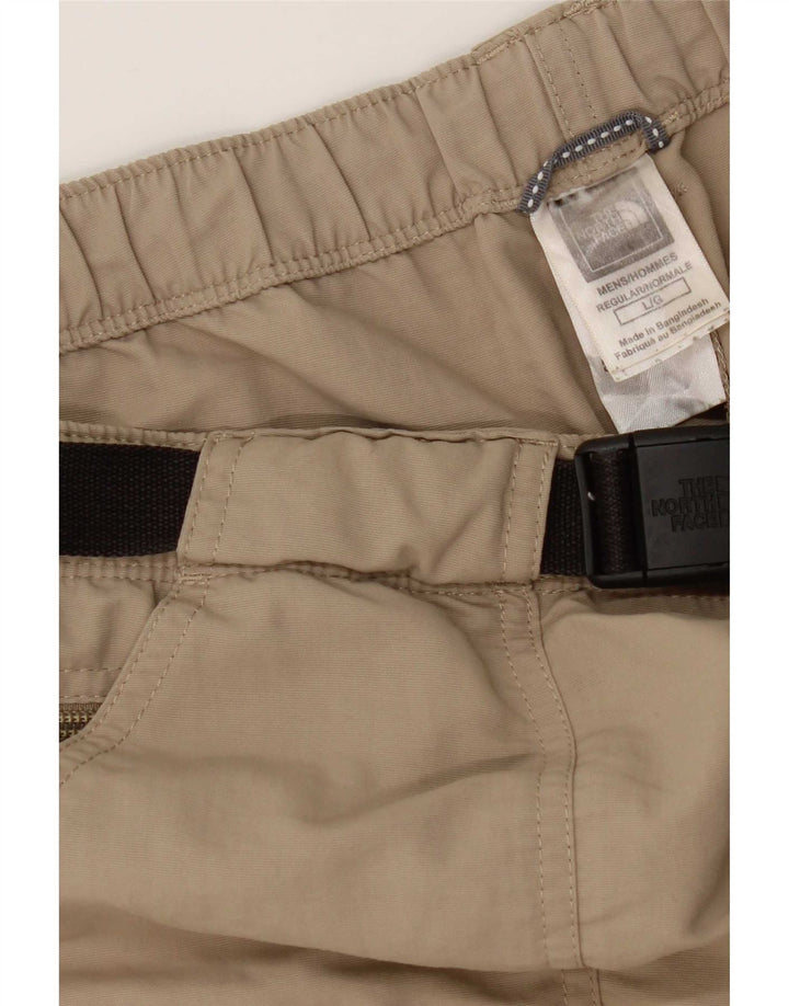The North Face Mens Cargo Shorts Large W34 Beige Nylon