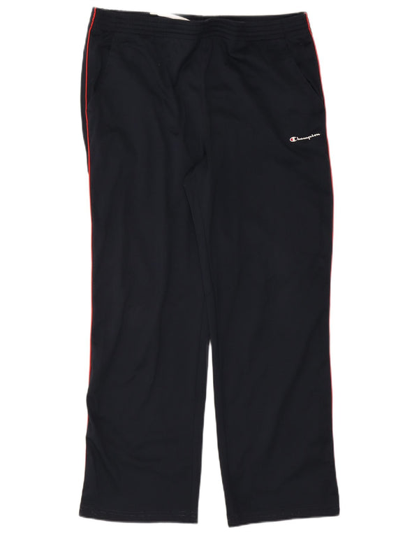Champion Mens Tracksuit Trousers XL  Navy Blue Polyester
