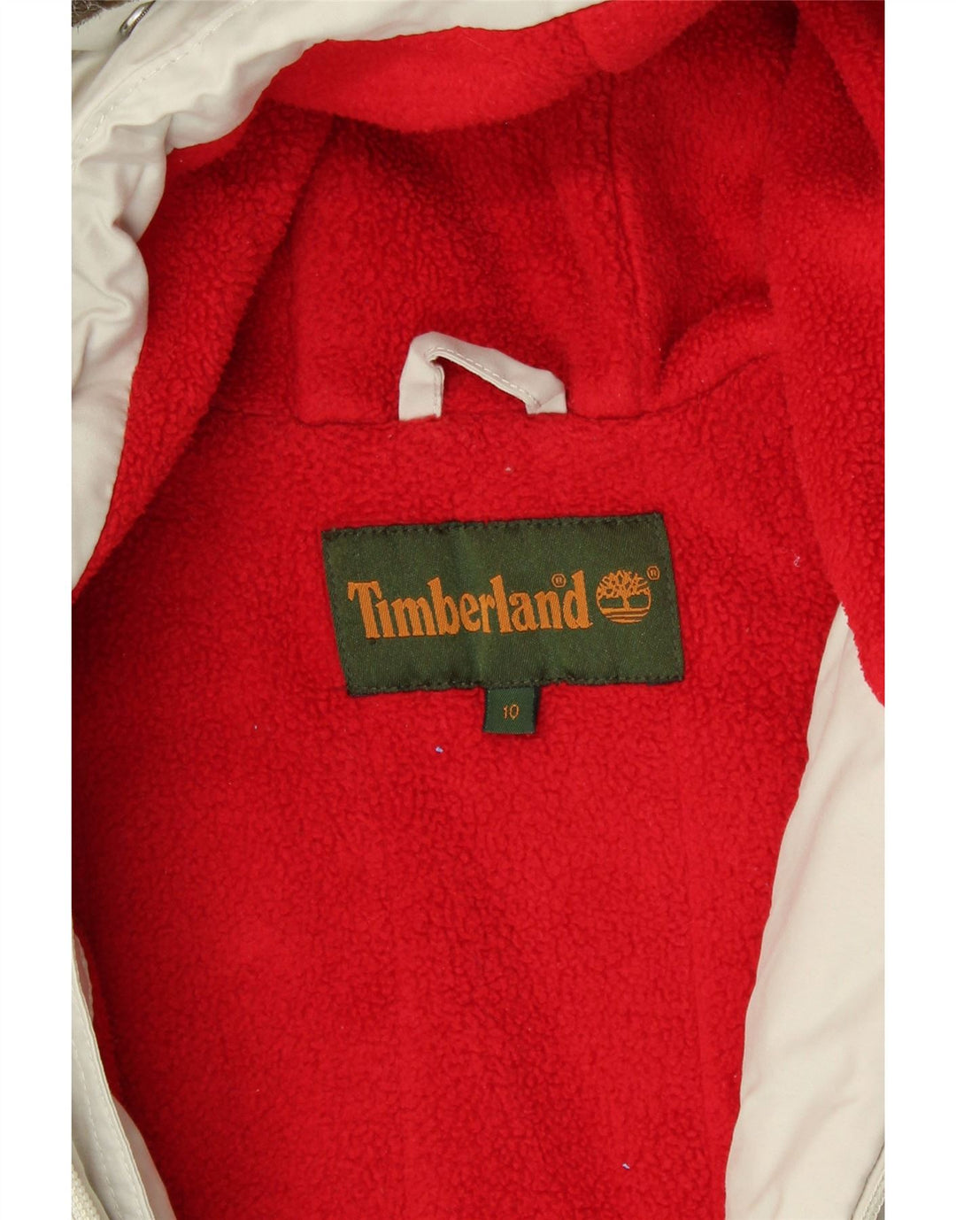 TIMBERLAND Boys Hooded Windbreaker Jacket 9-10 Years Grey Polyester Vintage Timberland and Second-Hand Timberland from Messina Hembry 