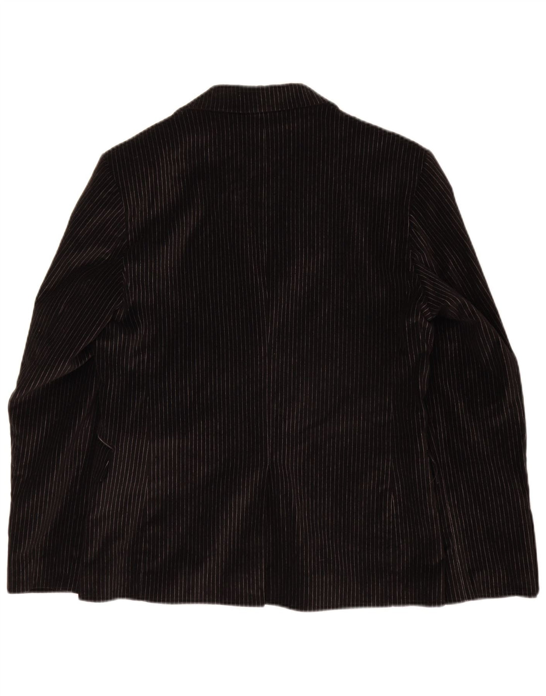 Vincent Mens 2 Button 2 Piece Suit IT 48 Medium W30 L32 Black Pinstripe