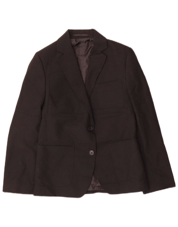 Marks & Spencer Boys School 2 Button Blazer Jacket 11-12 Years Black
