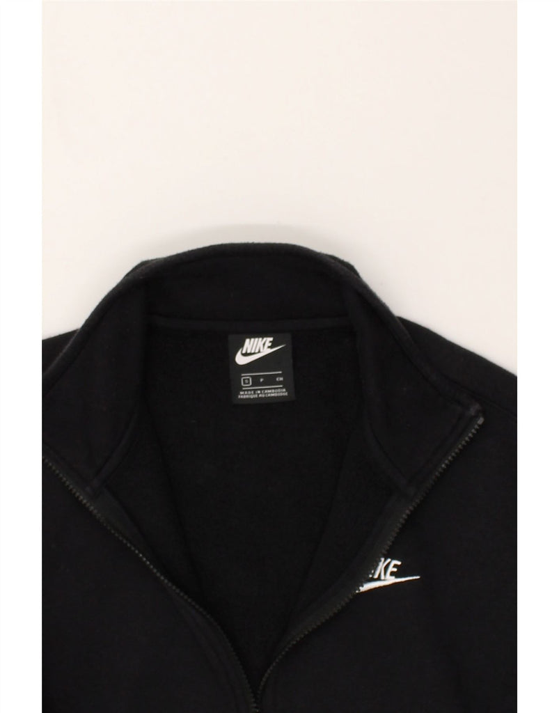 NIKE Mens Tracksuit Top Jacket Small Black Cotton | Vintage Nike | Thrift | Second-Hand Nike | Used Clothing | Messina Hembry 