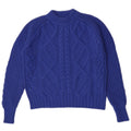 Marks & Spencer Womens Autograph Turtle Neck Jumper Sweater UK 8 Small Blue