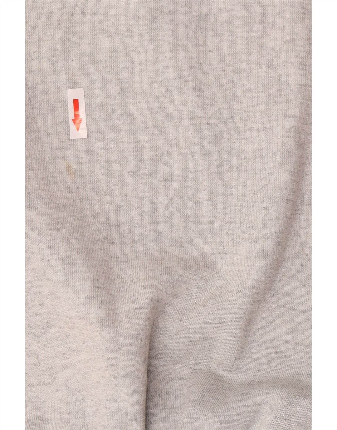 Asics Mens Graphic Zip Neck Sweatshirt Jumper Large Grey