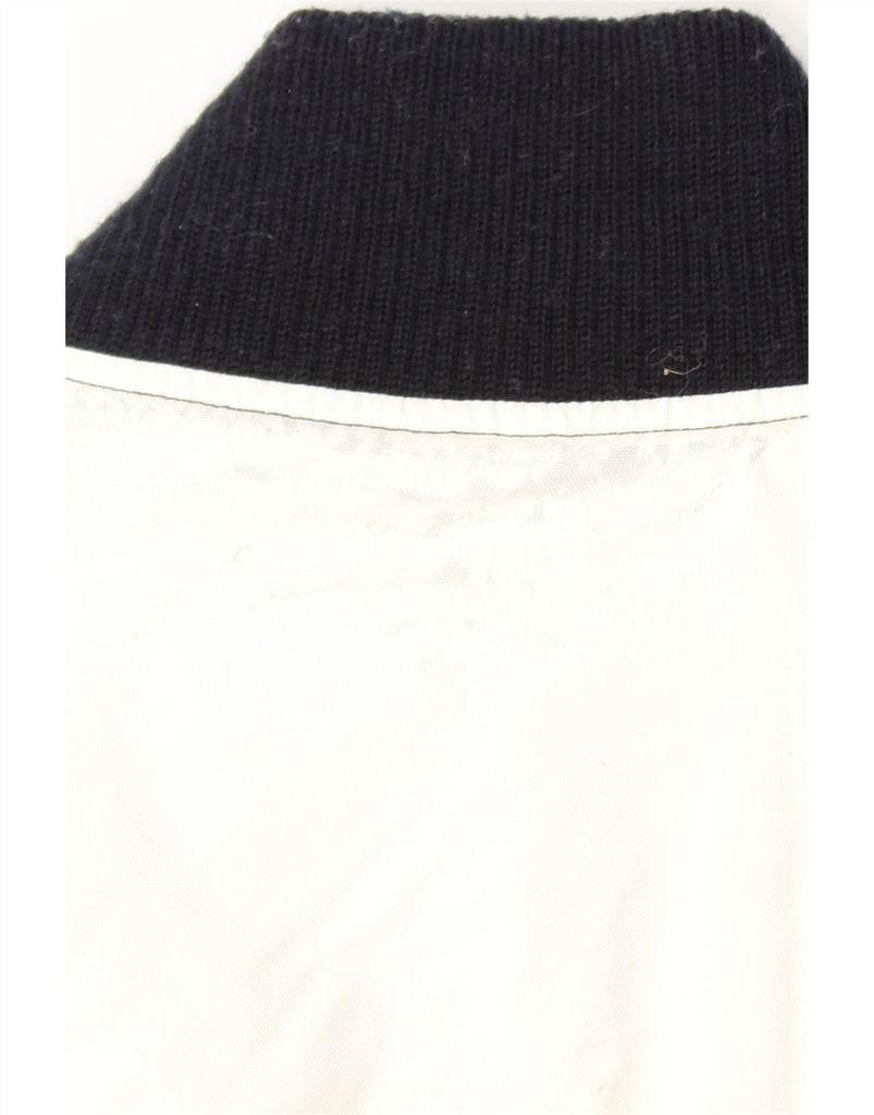 ENERGIE Mens Bomber Jacket UK 42 XL Black Colourblock Nylon Vintage Energie and Second-Hand Energie from Messina Hembry 