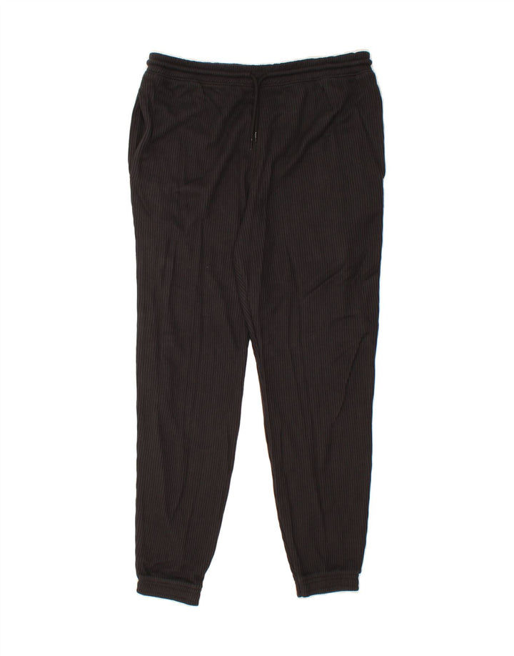 REEBOK Mens Graphic Tracksuit Trousers Joggers Large Grey Cotton Vintage Reebok and Second-Hand Reebok from Messina Hembry 