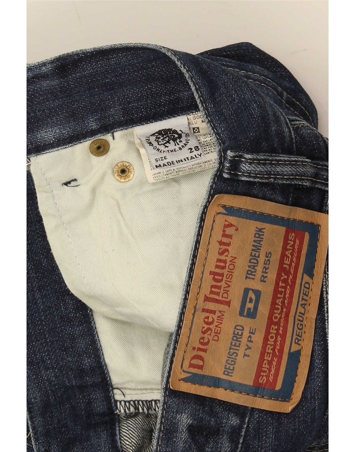 Diesel Mens Loose Jeans W28 L28 Navy Blue