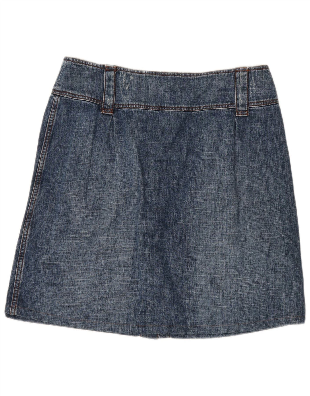Max & Co. Womens Denim Skirt UK 14 Large W32 Blue Cotton