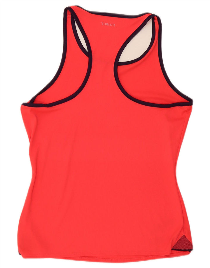 Adidas Womens Vest Top UK 12/14 Medium Red
