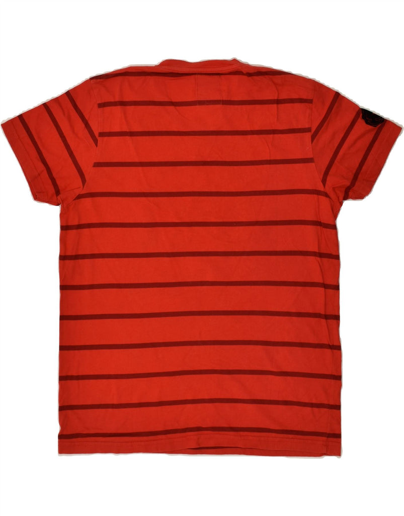 JACK & JONES Mens Graphic T-Shirt Top Large Red Striped | Vintage Jack & Jones | Thrift | Second-Hand Jack & Jones | Used Clothing | Messina Hembry 