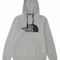 THE NORTH FACE Mens Graphic Hoodie Jumper Small Grey Cotton