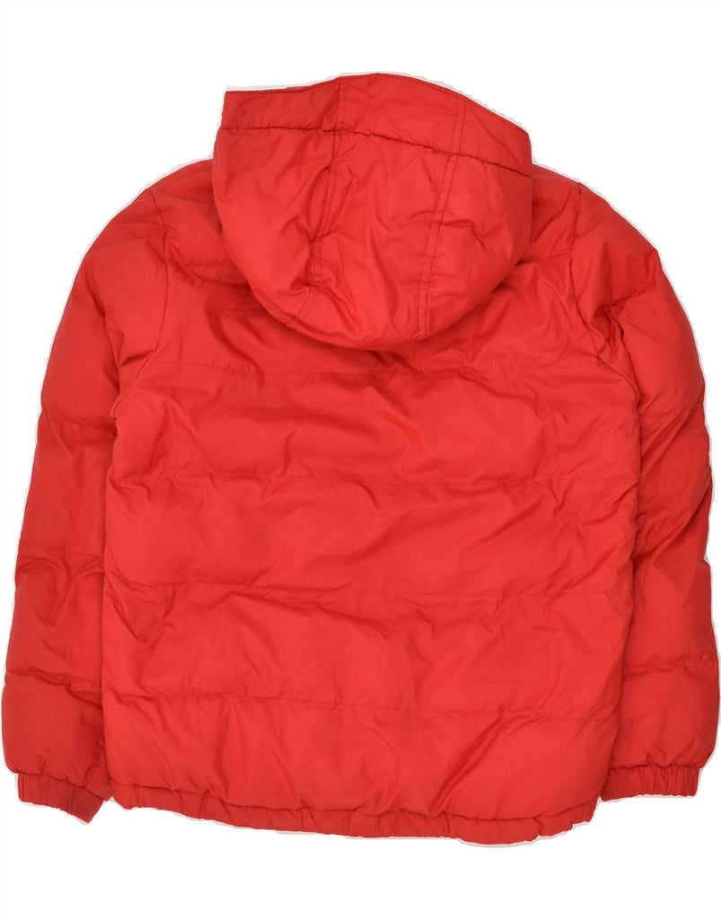 TIMBERLAND Boys Hooded Padded Jacket 11-12 Years XS Red Polyester | Vintage Timberland | Thrift | Second-Hand Timberland | Used Clothing | Messina Hembry 