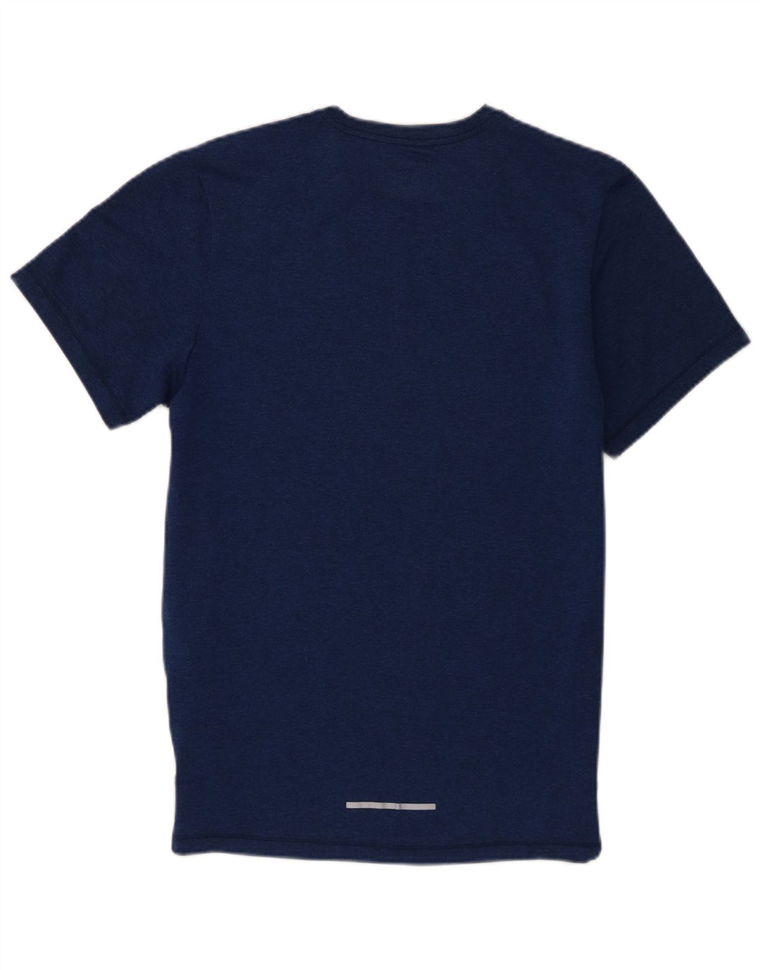 Nike Mens Dri Fit T-Shirt Top Small Navy Blue Geometric Polyester