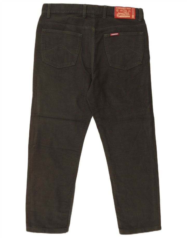 CARRERA Mens 700 Regular Fit Cropped Trousers W34 L26 Khaki Cotton