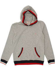 GUESS Mens Sweatshirt Jumper Small Grey Cotton