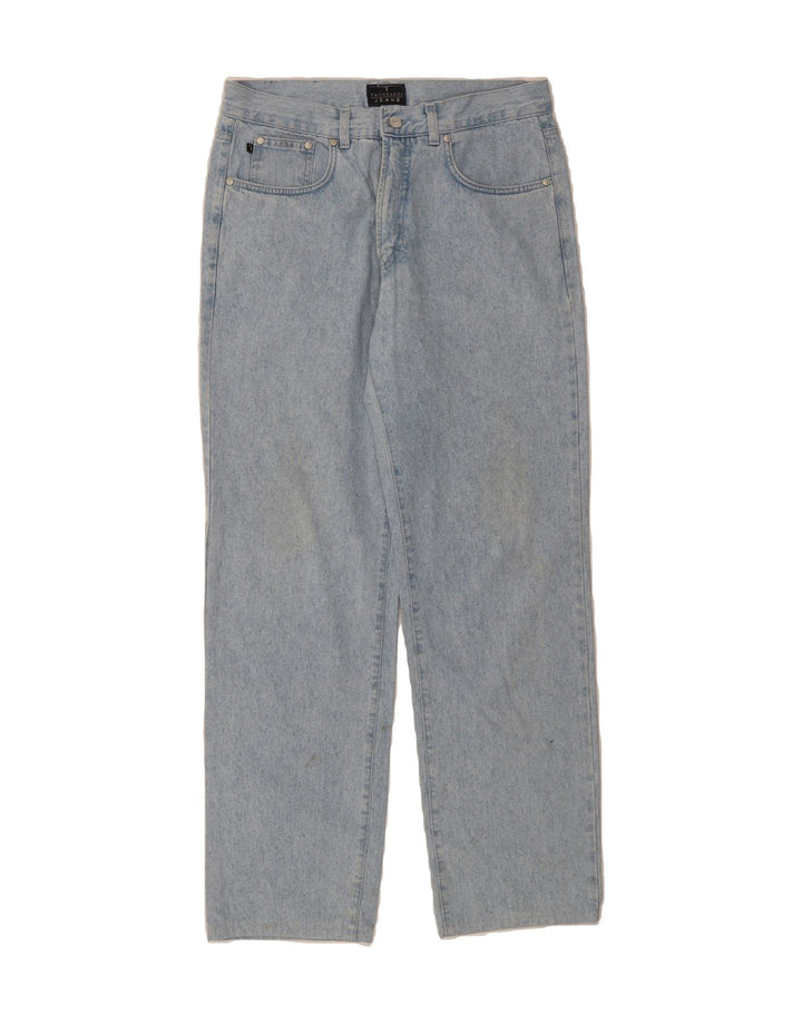 TRUSSARDI Mens Tapered Jeans W33 L31 Blue Vintage Trussardi and Second-Hand Trussardi from Messina Hembry 