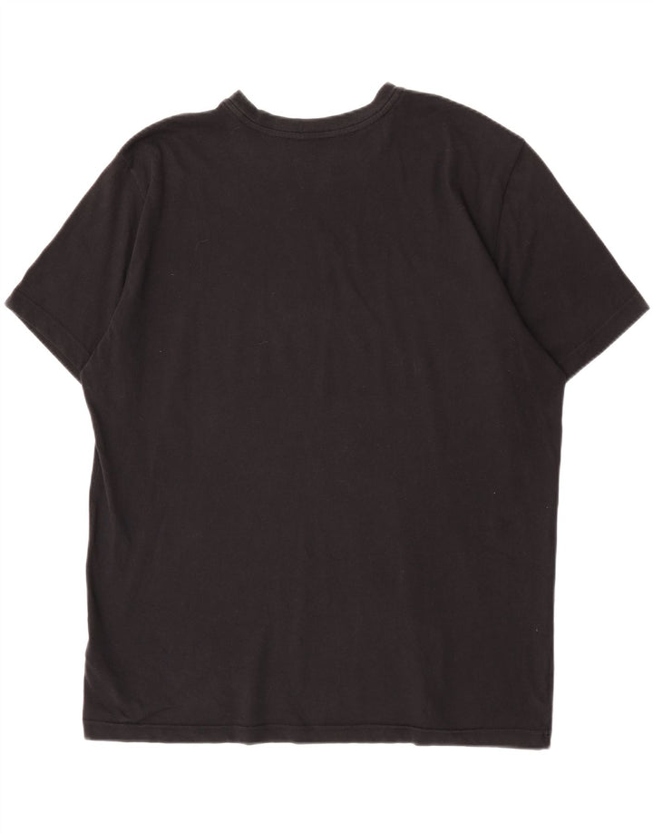 Nike Mens Dri Fit T-Shirt Top XL Black Cotton
