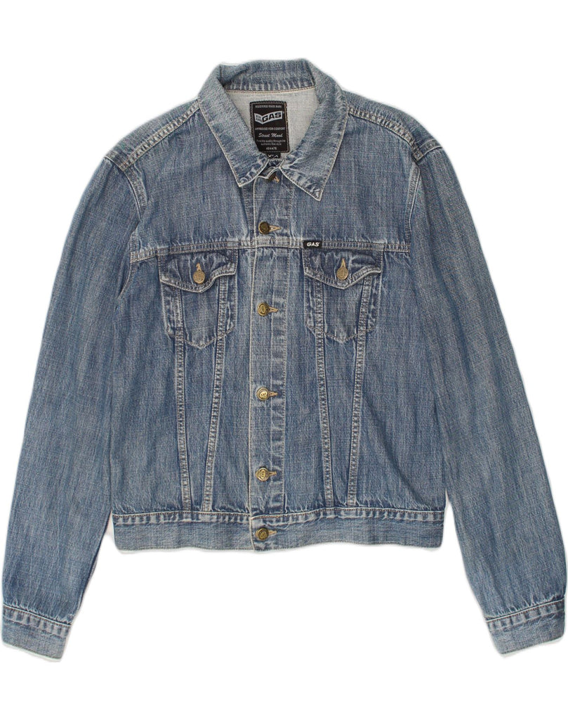 GAS Boys Denim Jacket 14-15 Years XL Blue Cotton | Vintage Gas | Thrift | Second-Hand Gas | Used Clothing | Messina Hembry 