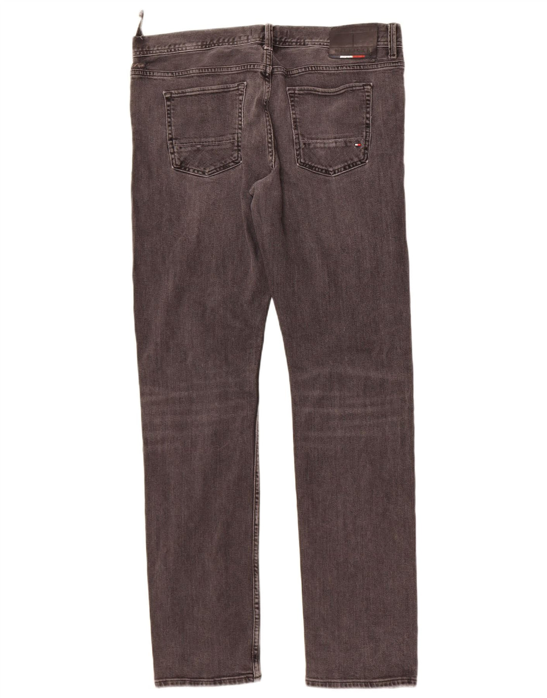 Tommy Hilfiger Mens Bleecker Slim Jeans W36 L34 Grey Cotton