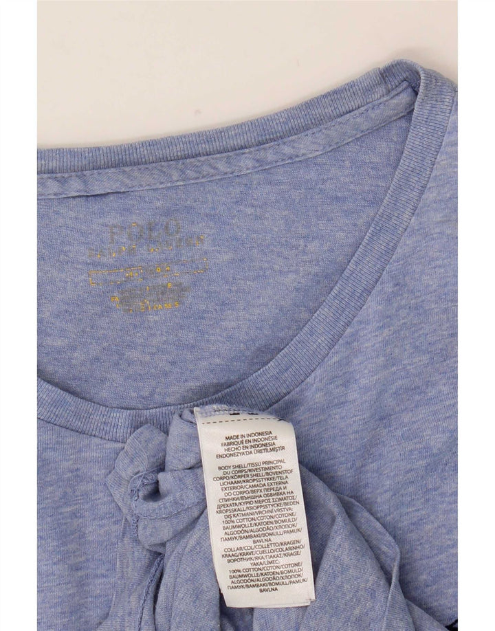 Polo Ralph Lauren Mens T-Shirt Top Medium Blue Cotton