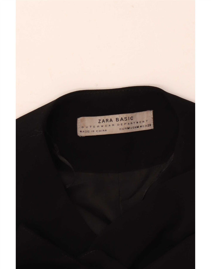 Zara Womens Blazer Jacket UK 14 Medium Black