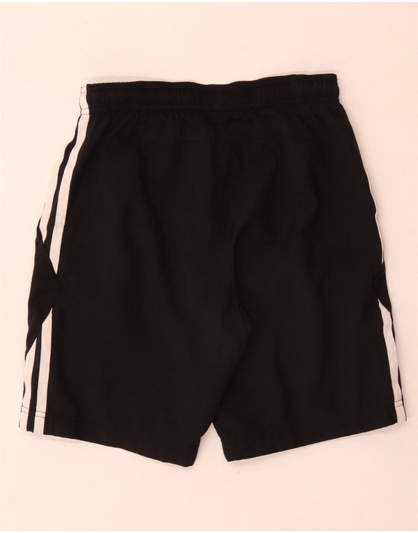 Adidas Boys Sport Shorts 9-10 Years Black Polyester
