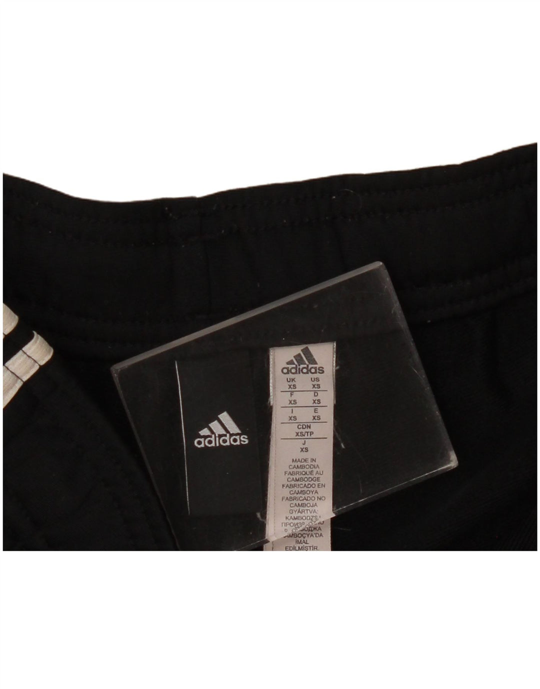 Adidas Mens Tracksuit Trousers Joggers XS  Black Polyester