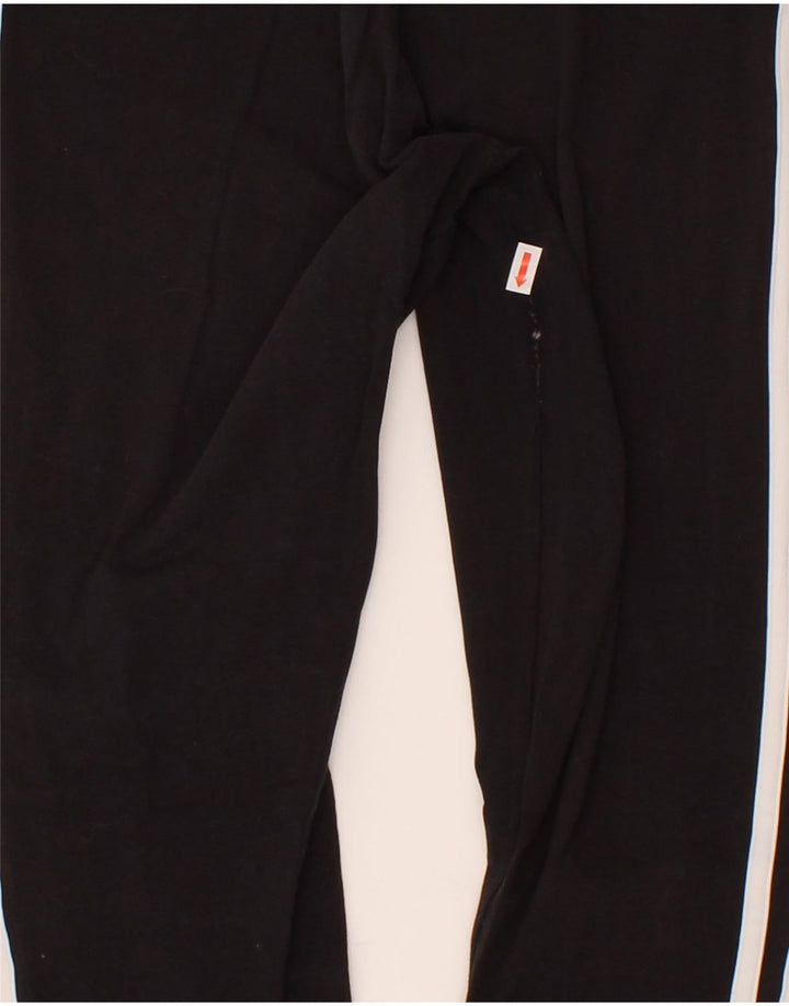 ADIDAS Womens Leggings UK 8/10 Small Black Cotton Vintage Adidas and Second-Hand Adidas from Messina Hembry 