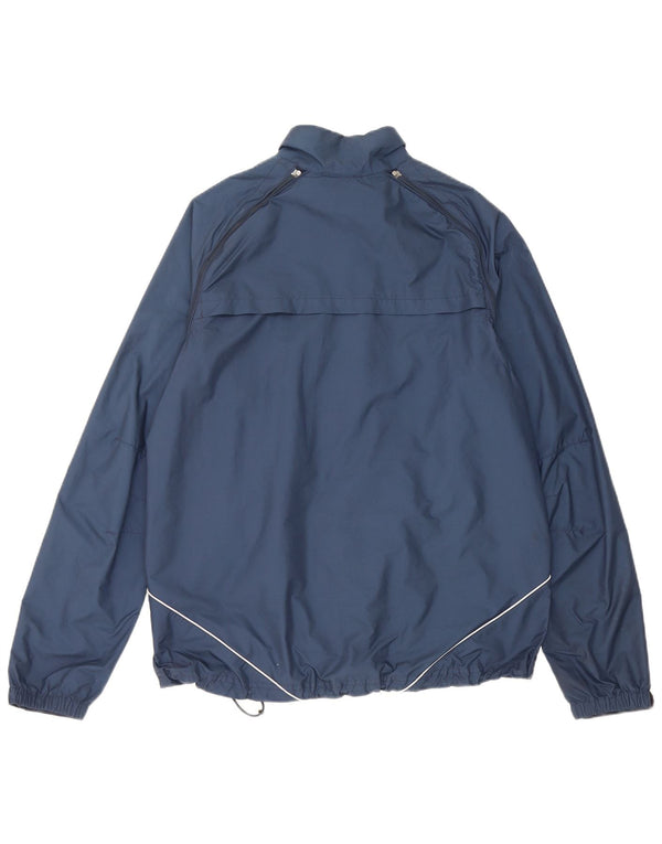 Nike Womens Tracksuit Top Jacket UK 14/16 Large Navy Blue