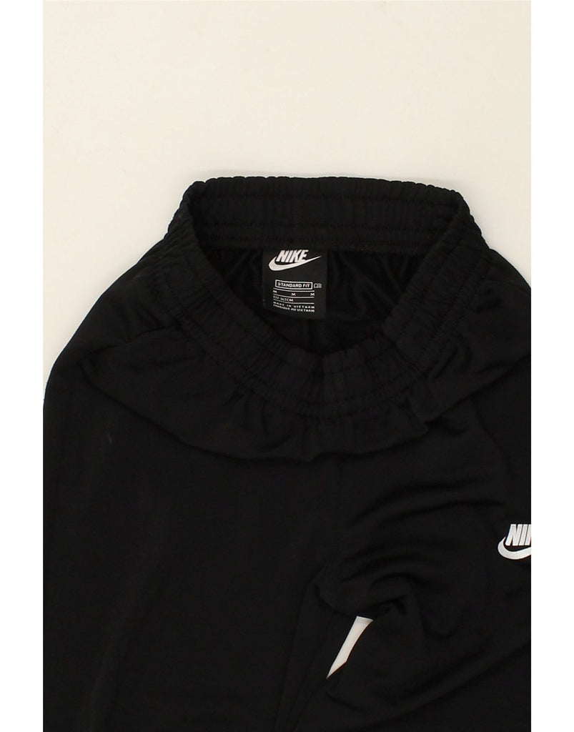 NIKE Boys Standard Fit Tracksuit Trousers Joggers 10-11 Years Medium Black | Vintage Nike | Thrift | Second-Hand Nike | Used Clothing | Messina Hembry 