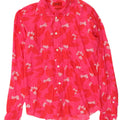 Hugo Boss Mens Shirt Small Pink Floral Cotton