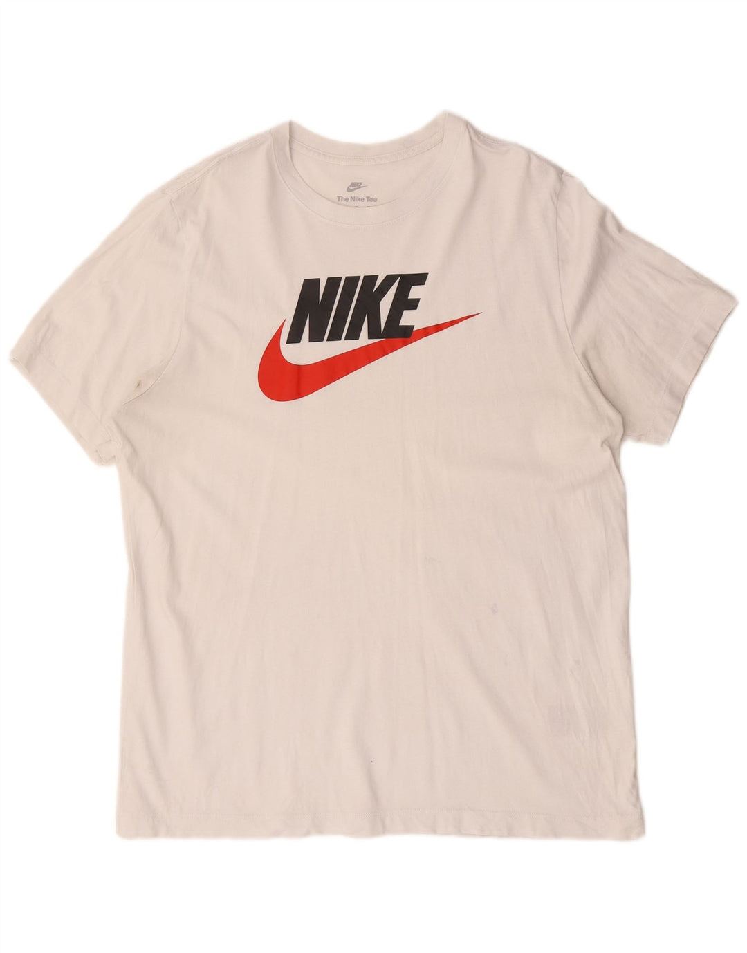 Nike Mens Graphic T-Shirt Top XL White Cotton