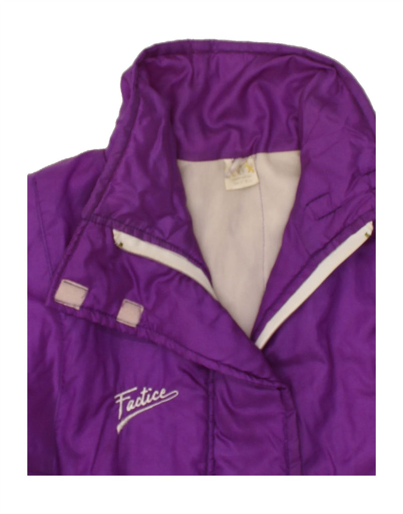 VINTAGE Womens Padded Jacket UK 18 XL Purple | Vintage Vintage | Thrift | Second-Hand Vintage | Used Clothing | Messina Hembry 