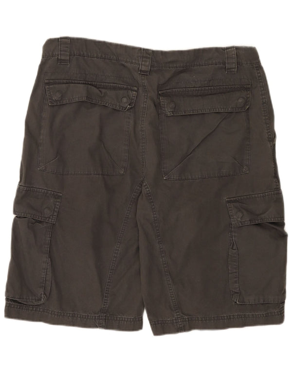 Nike Mens Cargo Shorts Large W36 Grey Cotton