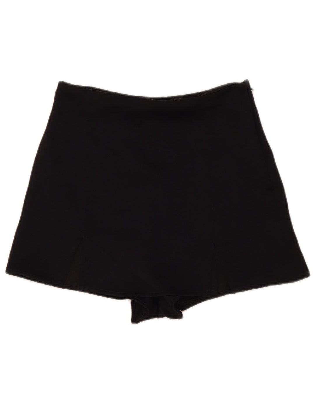 Zara Womens Skort UK 10 Small  Black Viscose