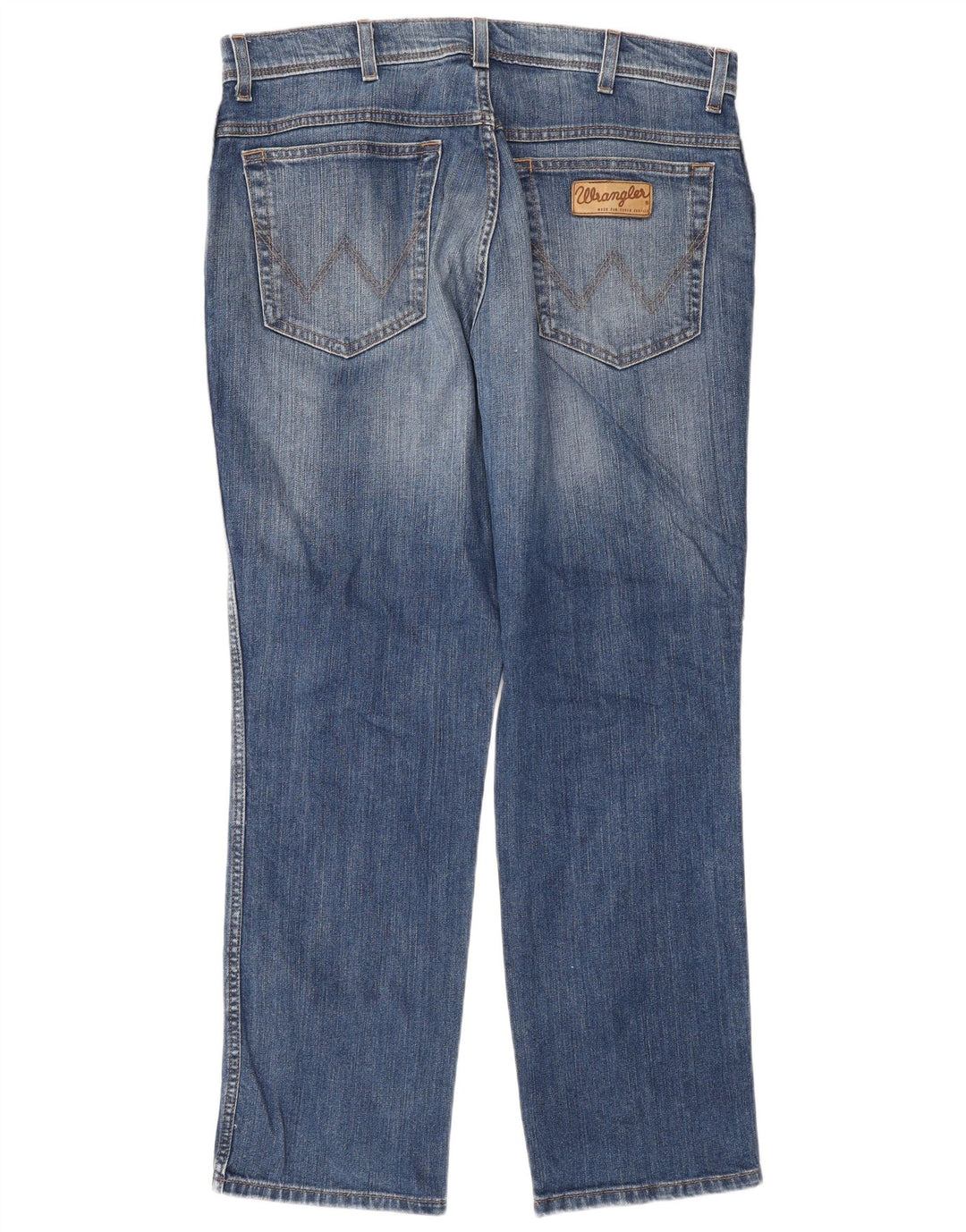 Wrangler Mens Straight Jeans W32 L30 Blue