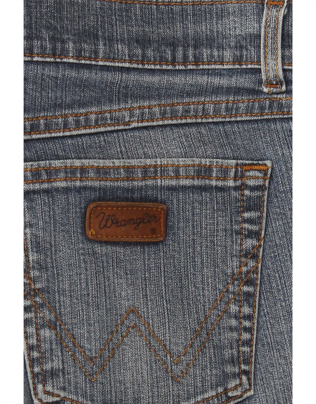 Wrangler Womens Straight Jeans W32 L30 Blue