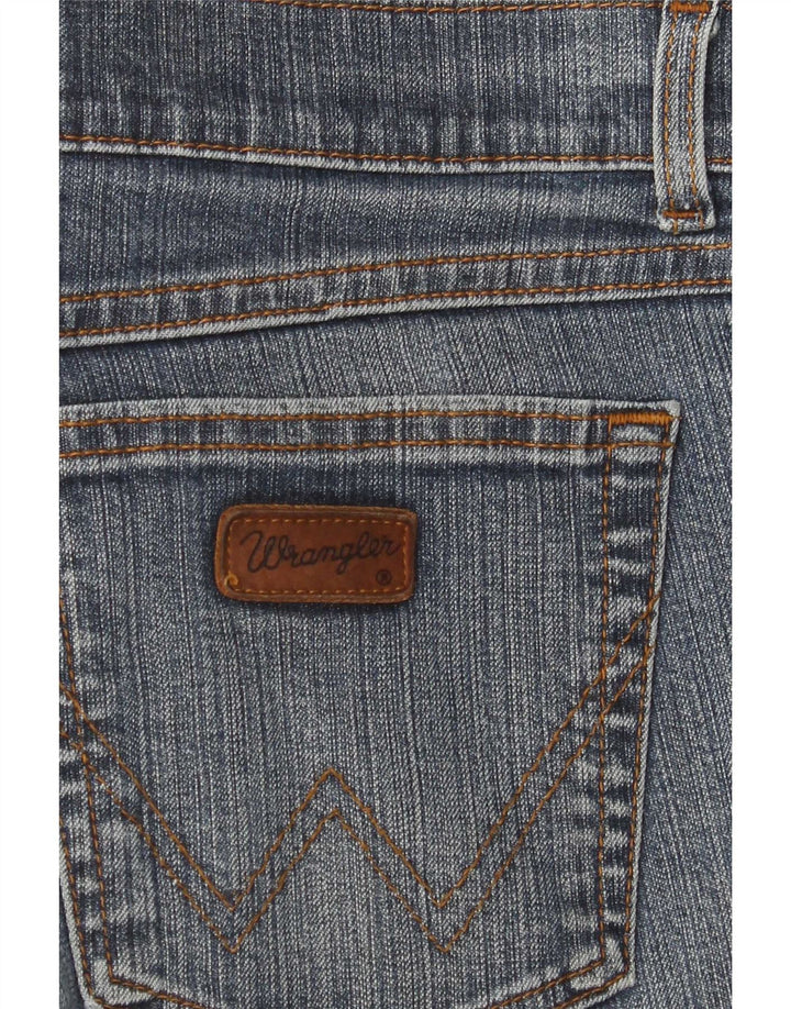Wrangler Womens Straight Jeans W32 L30 Blue