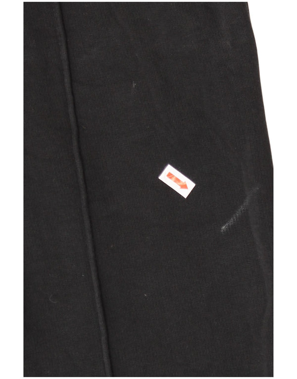 Jack Wills Womens Tracksuit Trousers Joggers UK 8 Small  Black Cotton